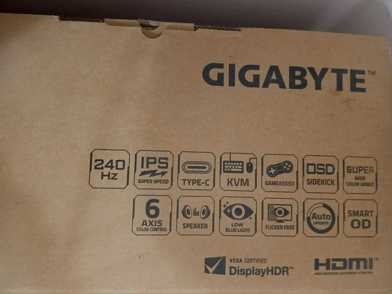 Продам монитор Gigabyte M27Q X 27"(240 Гц, 2K)/IPS/KVM/Speaker/SmartOD — фото 3