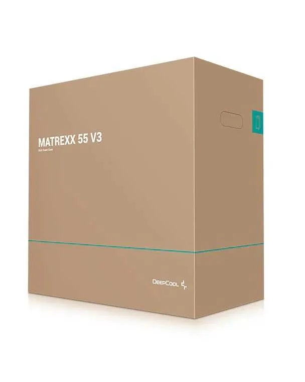 DeepCool Matrexx 55 ADD RGB 3F WHITE korpusi 4