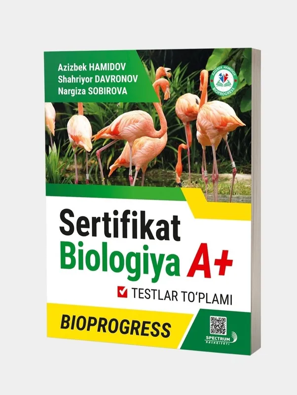 Доставка. Milliy sertifikat Biologiya namunaviy test topshiriqlari bio — фото 4