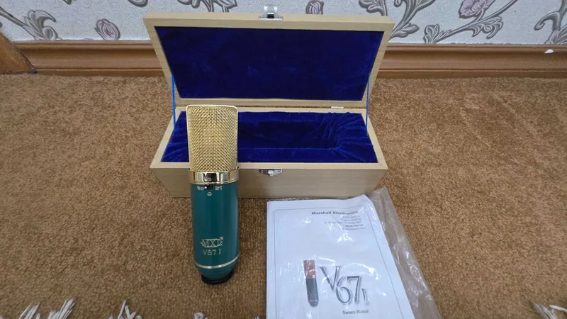 Продается Конденсаторный Микрофон MXL 67i + Стойка 1 Продается Конденсаторный Микрофон MXL 67i + Стойка 1
