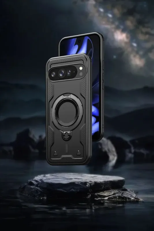 Чехол Magneto Case с кольцом для Google Pixel 10 Pro XL (черный) — фото 1