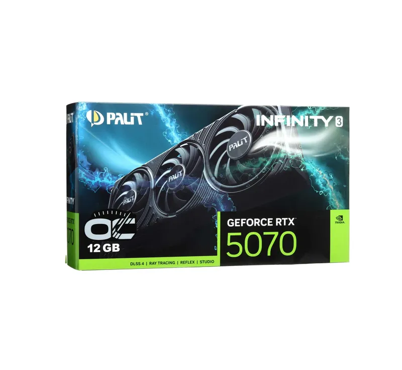 - Видеокарта Palit RTX 5070 Infinity 3 OC (NE75070S19K9-GB2050S) 4 - Видеокарта Palit RTX 5070 Infinity 3 OC (NE75070S19K9-GB2050S) 4