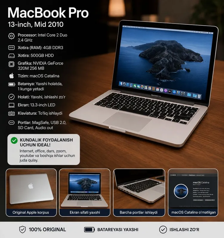 Apple MacBook Pro 13” Mid 2010