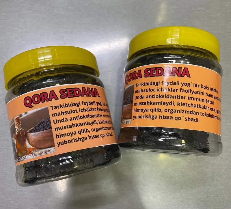 Qora sedana urug’i 100gr 2