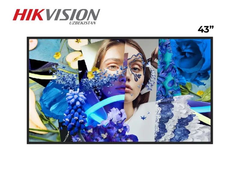 Цифровые информационные дисплеи Hikvision для рекламы 43" 50" 55" 65"
