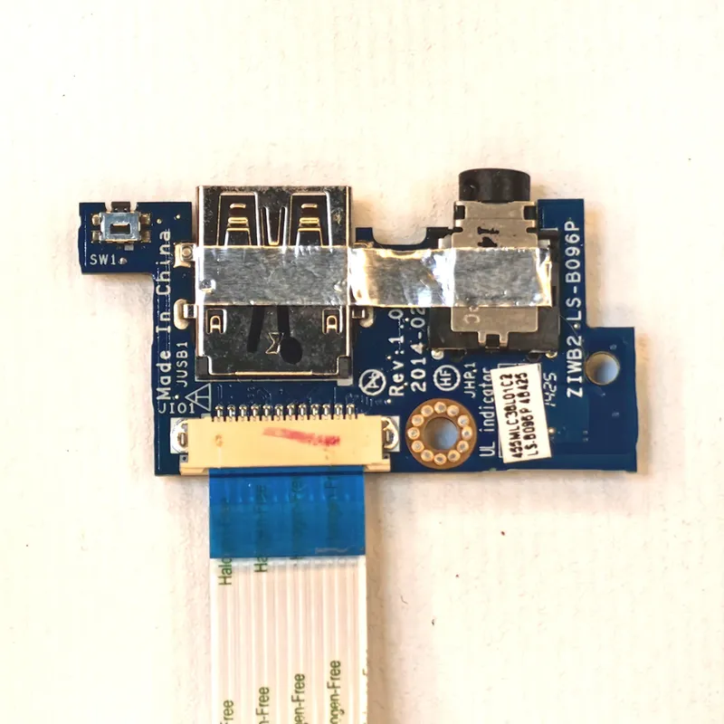 плата USB + AUX Б/У Lenovo IdeaPad B50-30 — фото 1