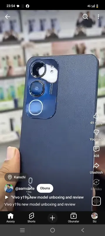 vivo 19 s por