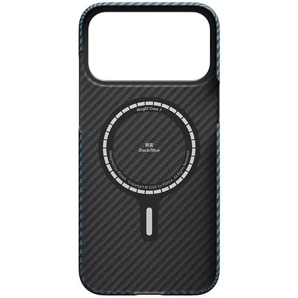 iPhone 17 uchun Pitaka Ultra-Slim Case Blue/black 2 iPhone 17 uchun Pitaka Ultra-Slim Case Blue/black 2