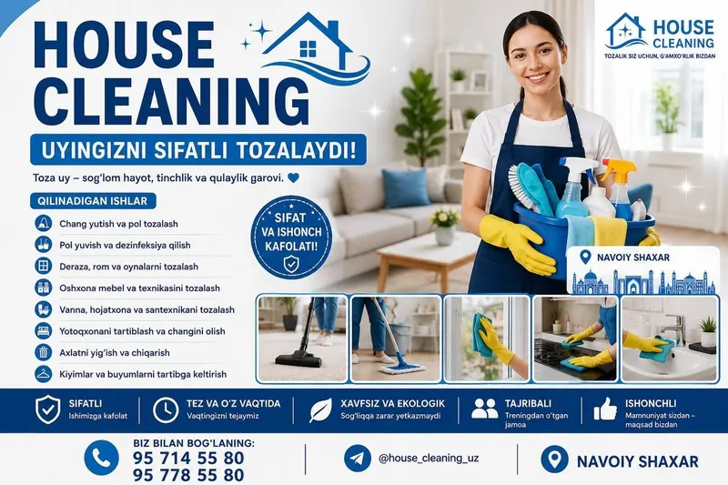 House Cleaning Navoiy 1