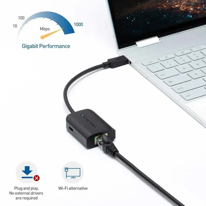 Cable Matters USB-C to Gigabit Ethernet Adapte — фото 2