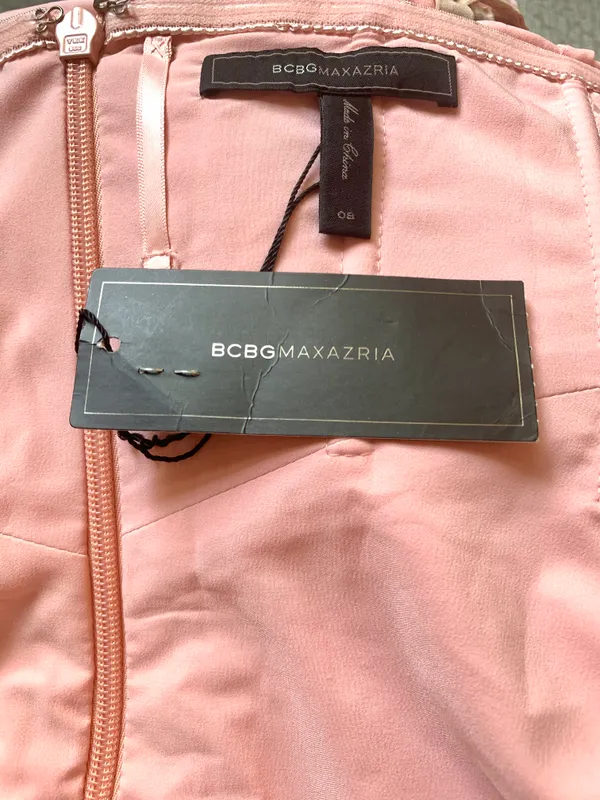 Платье шифоновое с корсетом Бренда BCBG — фото 1