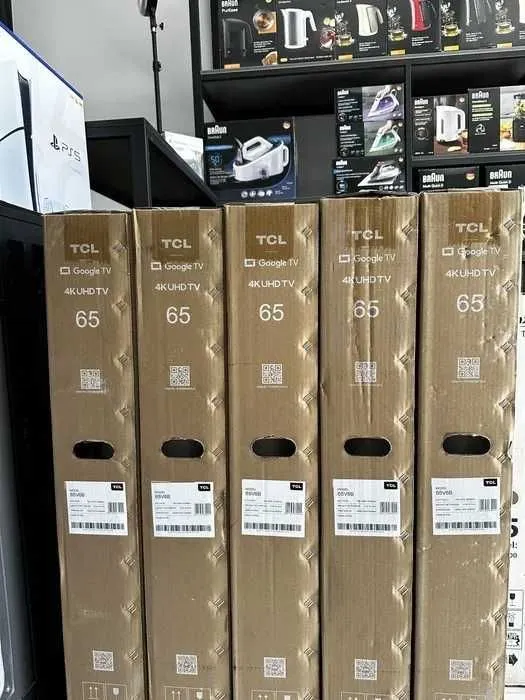 Телевизор TCL 65’ Led Google TV прямо со склада, бонусы и доставка!