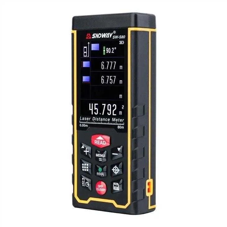 Laser Distance Meter SW‑S80 — lazerli masofa o‘lchagich 5 Laser Distance Meter SW‑S80 — lazerli masofa o‘lchagich 5