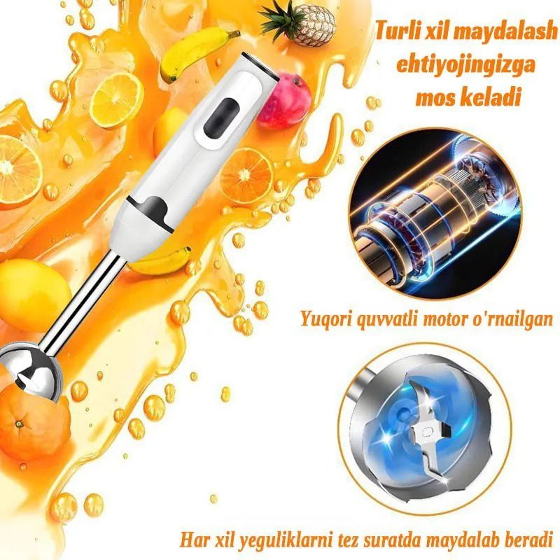 Pressli makaron tayyorlagich + Ko‘chma blender