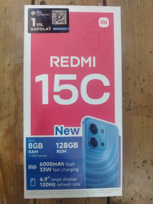 redmi 15c 8ga 128 talik yangi kami bor redmi 15c 8ga 128 talik yangi kami bor