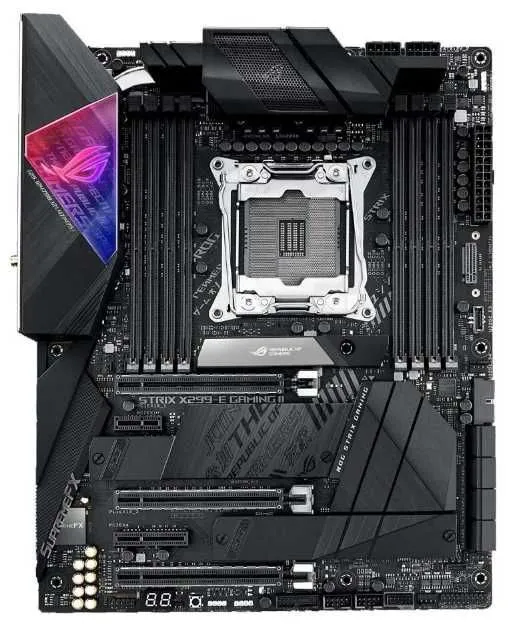 ! ASUS ROG X299-E GAMING Wifi MB anakartasi, QQS bilan narxi 1 ! ASUS ROG X299-E GAMING Wifi MB anakartasi, QQS bilan narxi 1