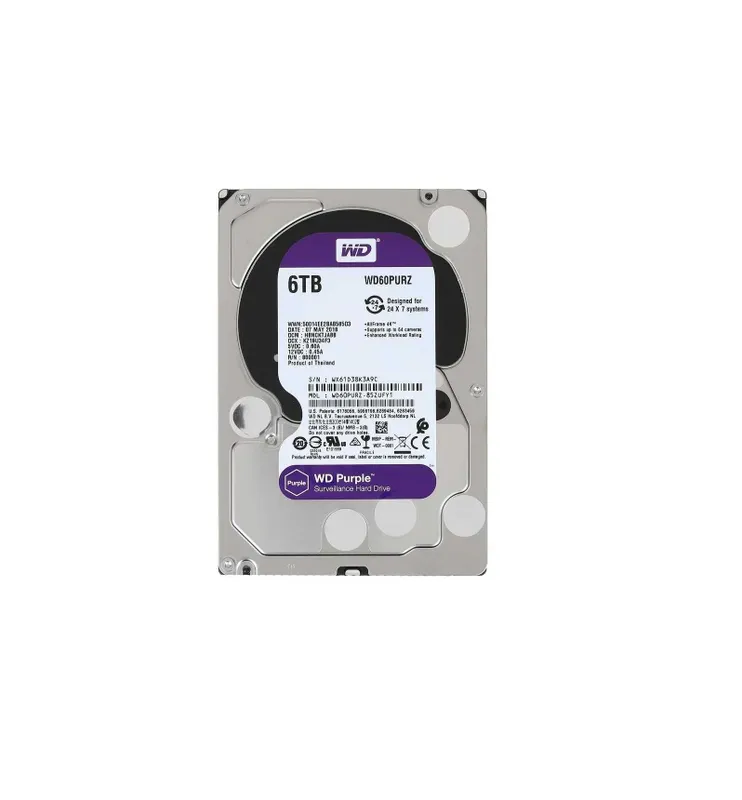 Qattiq disk HDD 6TB WD Purple SATA III 5400rpm 1 Qattiq disk HDD 6TB WD Purple SATA III 5400rpm 1