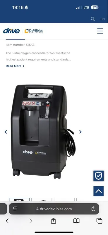 Kislorodni aparat oxygen concentrator — фото 2