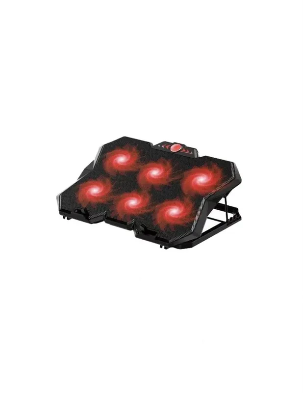 Охлаждающая подставка для ноутбука 12-17" ", LED подсветка, 4