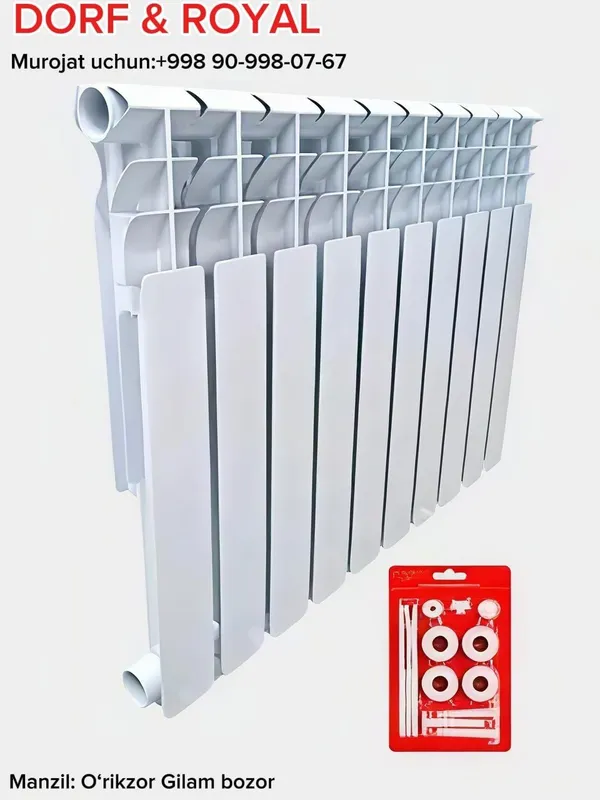 PPR turuba va Kanalizatsiyalar + radiatorlar — фото 2