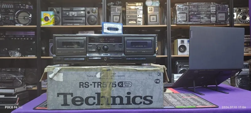 Кассетная дека Technics RS-TR575. Полный комплект 1 Кассетная дека Technics RS-TR575. Полный комплект 1