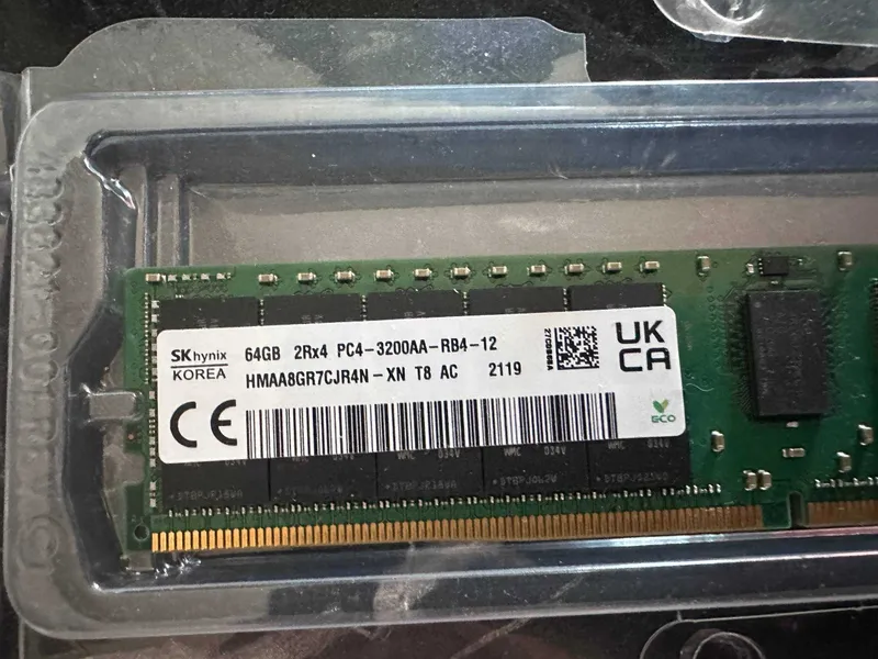 Серверная оперативная память - SK Hynix HPE 64 gb 3200 mhz DDR4 2 Серверная оперативная память - SK Hynix HPE 64 gb 3200 mhz DDR4 2