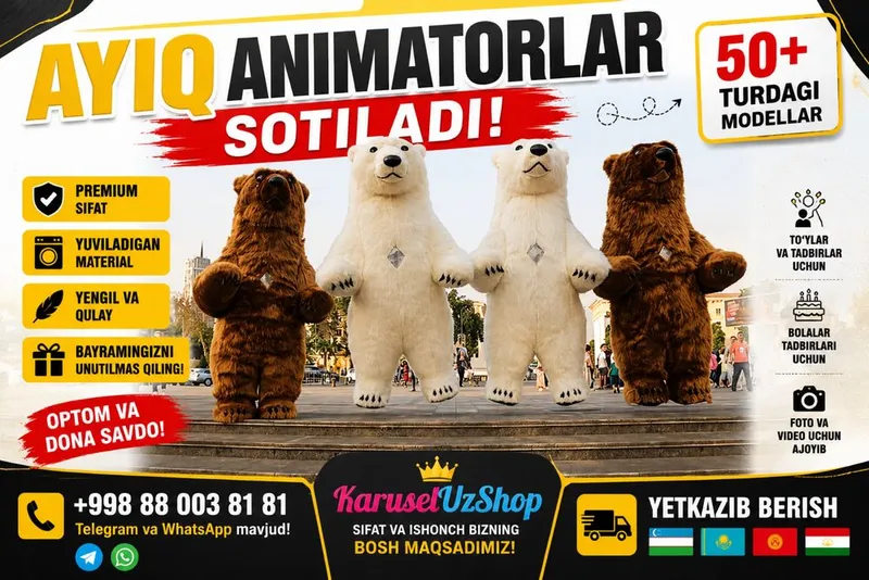 Ayiq sotiladi - ayiqlar animatrlar optim