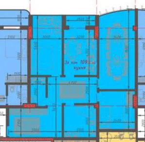 Продаётся 3-комнатная квартира в ЖК Shahriabad 4