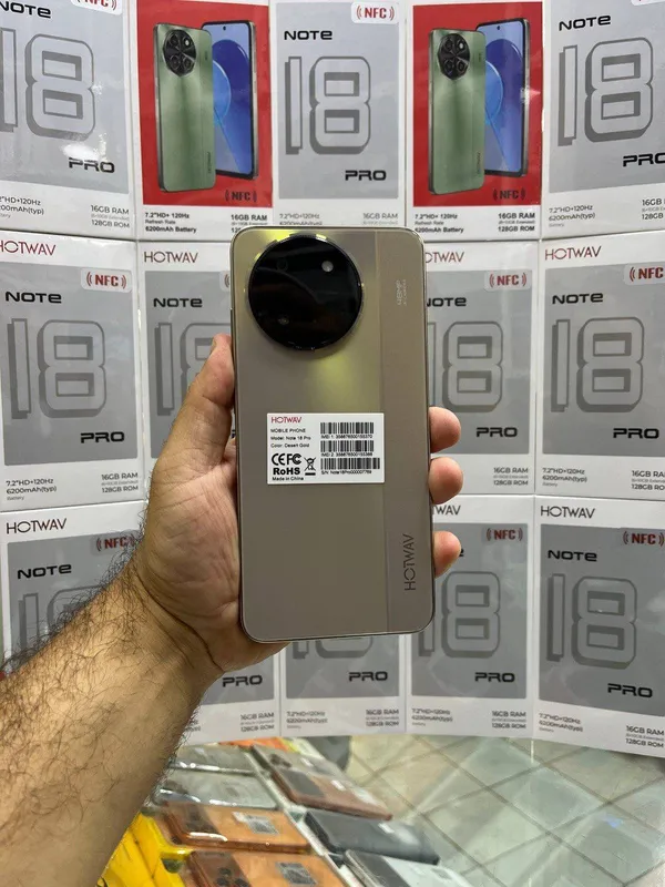 Note 18 Pro (6+10)+128GB Black, Green, Gold — фото 2 Note 18 Pro (6+10)+128GB Black, Green, Gold — фото 2