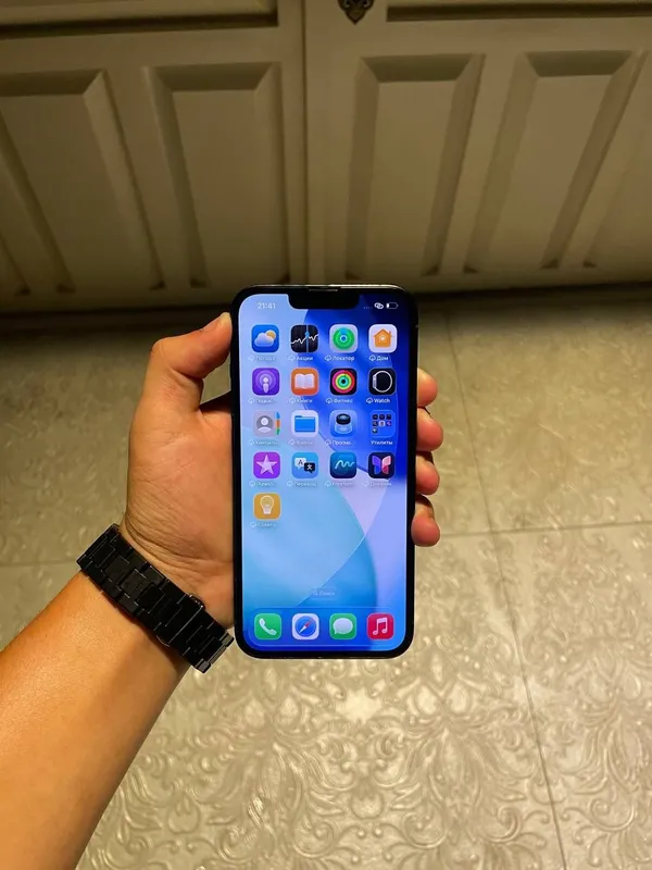 iphone 13 pro 128, аккумулятор 76% 2