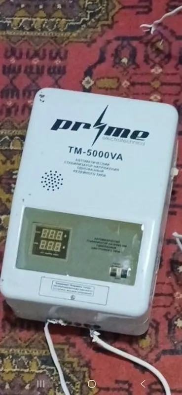 Стабилизатор напряжения PRIME TM-5000VA 3 Стабилизатор напряжения PRIME TM-5000VA 3