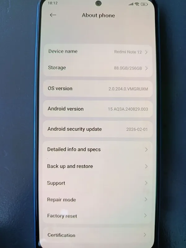 Redmi note 12 sotiladi holati ideal 3 Redmi note 12 sotiladi holati ideal 3