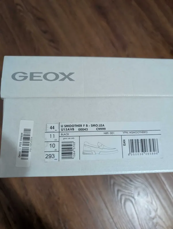 Мужские мокасины Geox Homme U Smoother F B Mocassins — фото 6