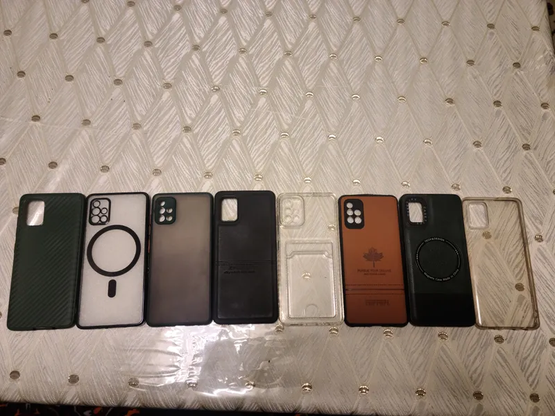 Samsung galaxy A51 uchun 1marta taqilga 8ta chexol — фото 1