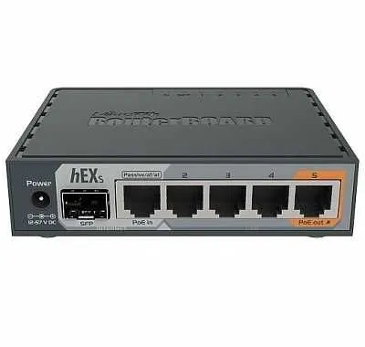 MikroTik hEX RB750Gr3 Маршрутизатор Гигабитный