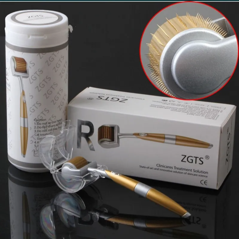 Dermaroller Gold original soch va soqol o'stirish uchun