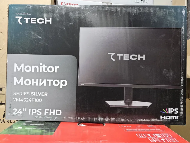 7TECH 24 dyuymli monitor, kafolati bor 1 7TECH 24 dyuymli monitor, kafolati bor 1