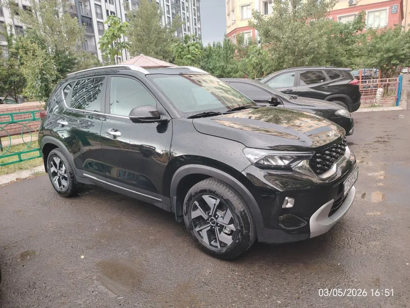 Продаётся Kia Sonet чёрного цвета. Машина в хорошем состоянии. — фото 2