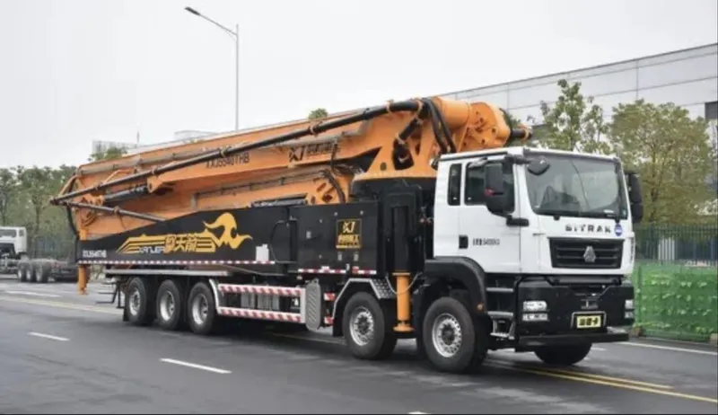 SITRAK C7H 540 shassi XANJER 73metr Betonnasos Автобетононасос