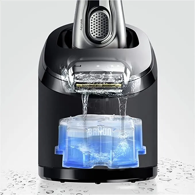 Clean & Renew — система очистки и подзарядки электробритв Braun — фото 1