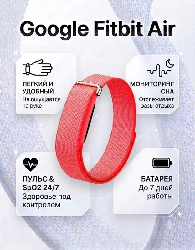 Google Fitbit Air Black 6