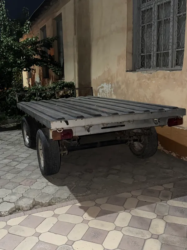 Прицеп из металла можно прицепить на разные машины 1 Прицеп из металла можно прицепить на разные машины 1