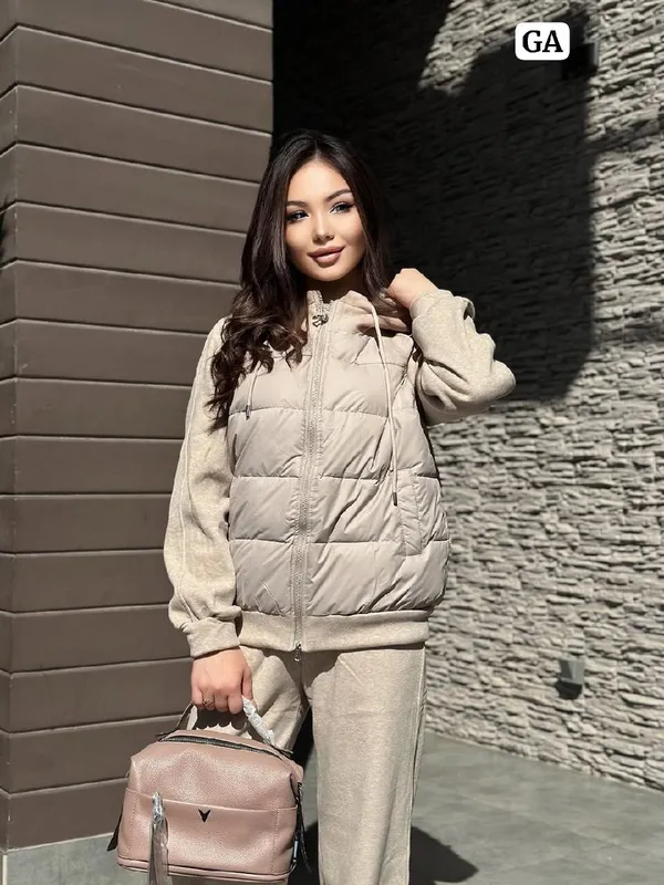 NEW COLLECTION — Ткань 3 нити (плотная плащевка) двойка 1