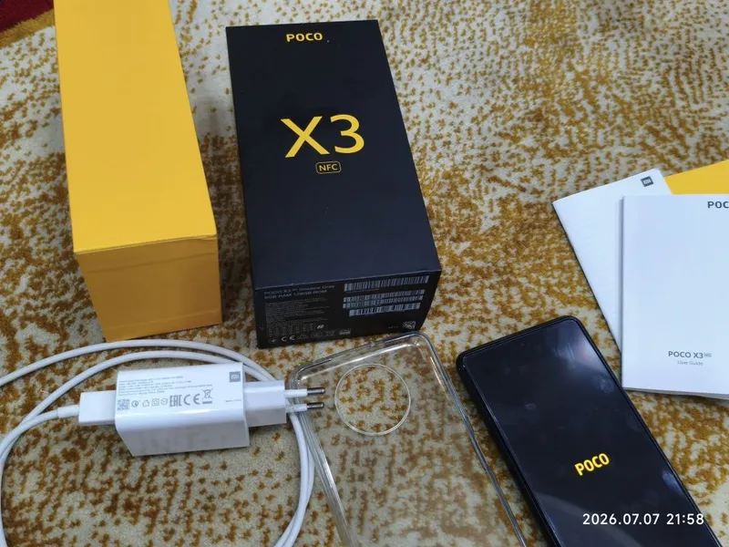 Poco X3 Nfs 6/128 продается оригинал зарядкой имей бор 2 Poco X3 Nfs 6/128 продается оригинал зарядкой имей бор 2