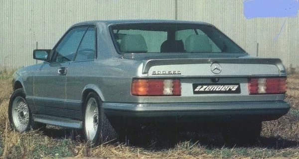 ZENDER Спойлер Mersedes W 126 HEKSPOILER Duckail Germany 3 ZENDER Спойлер Mersedes W 126 HEKSPOILER Duckail Germany 3
