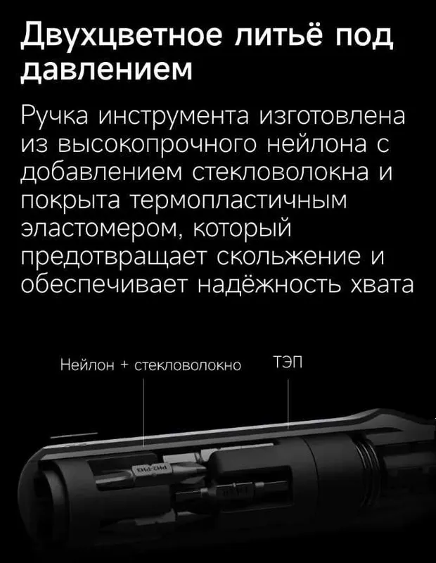 Отвёртка Xiaomi Mi 16-in-1 Ratchet Screwdriver — фото 6