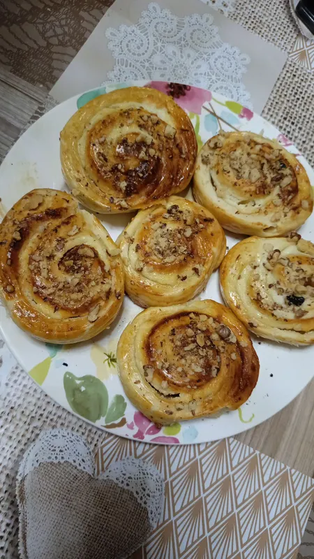 Булочки с творогом