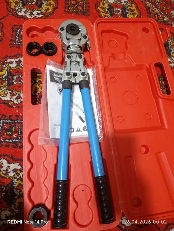 Mexanik press omuburi manual crimping tool