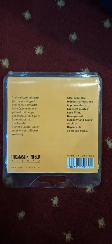 Sotiladi — skripka uchun Thomastik torlari 2