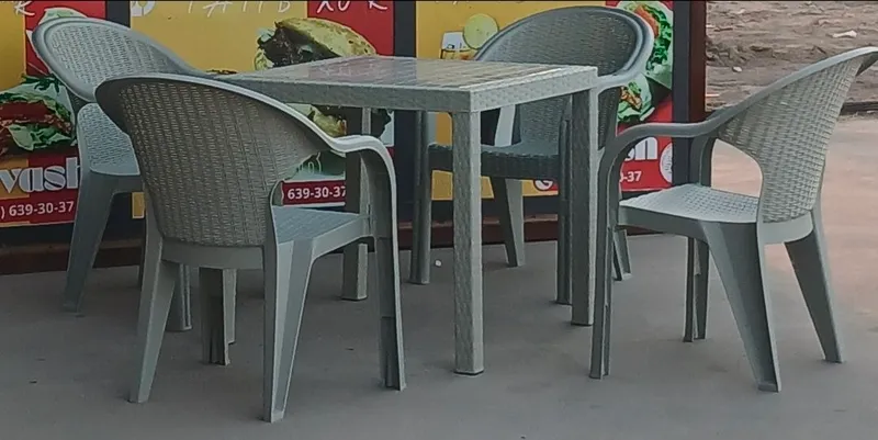 Стол и стул для бизнеса fast food oshxona 3 Стол и стул для бизнеса fast food oshxona 3